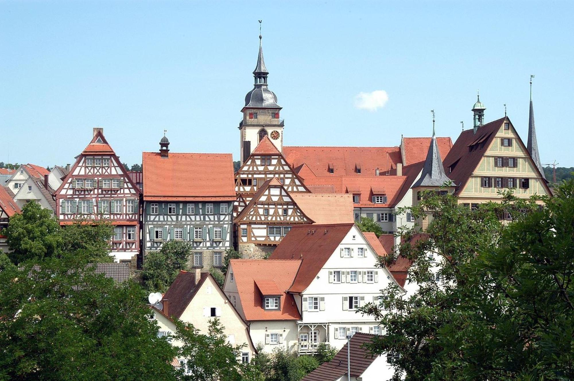 1Br 2Beds - Kleiner Privater Innenhof- Barrierefrei! -Frisch Saniert - Mozart Eins Bietigheim-Bissingen Exterior photo